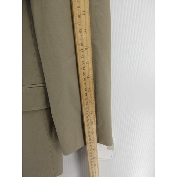 Calvin Klein Sport Coat 42 Tan Blazer Slim Fit Business Canvas NEW - Picture 6 of 15